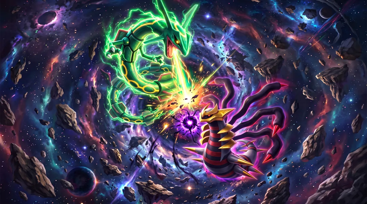 Playmat de Legendarios: Rayquaza