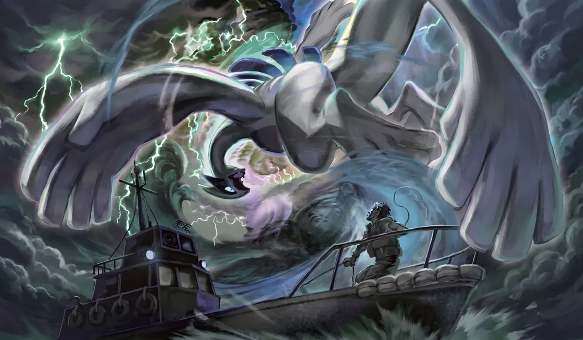 Playmat del legendario Lugia
