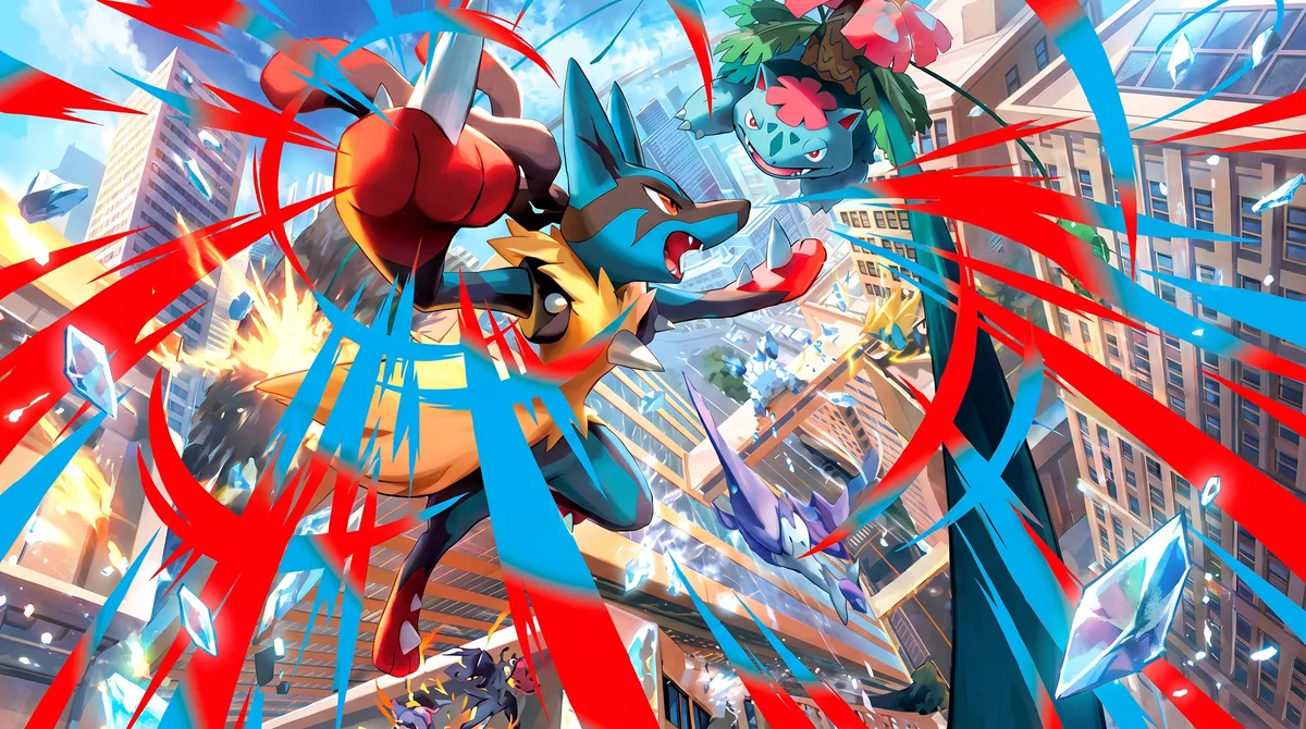Playmat de Mega Lucario